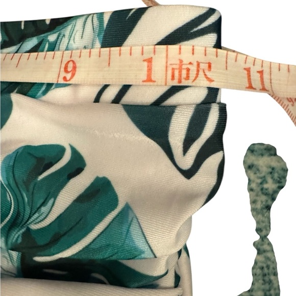 Avidlove Leaf Print High-Waisted Bikini Bottom NWOT - Picture 4 of 9